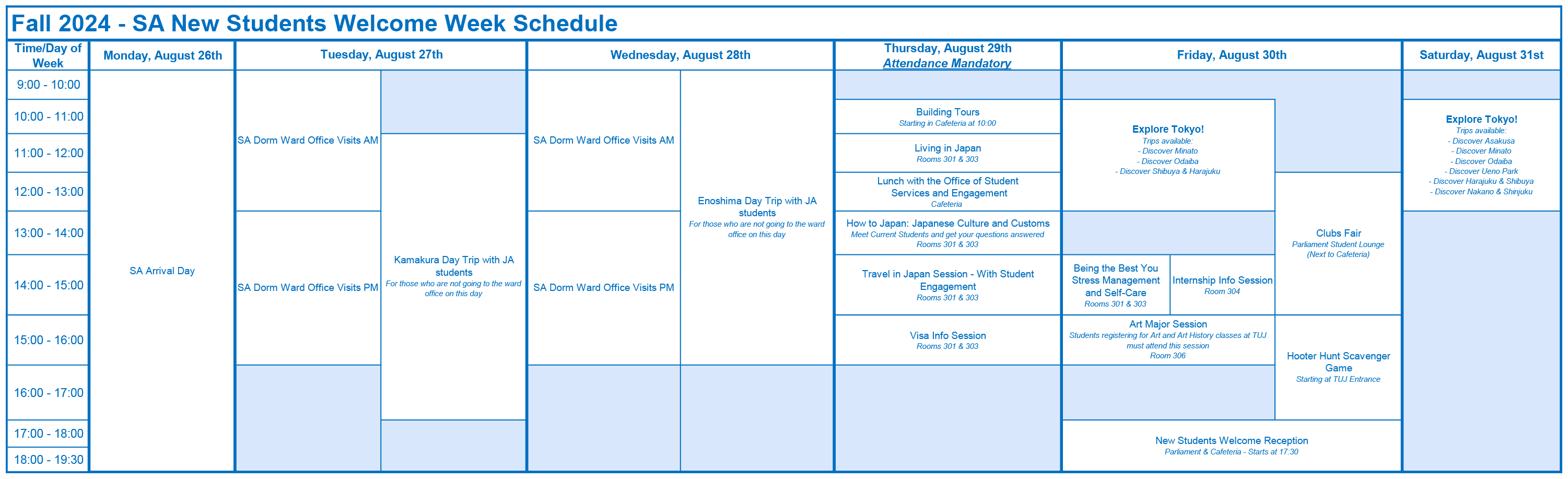 Fall 2024 New Students Week Study Abroad Students Undergraduate Temple University