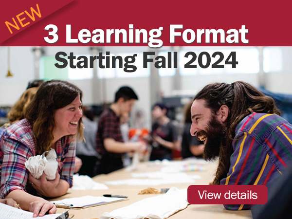 New 3 Learning Formats Starting Fall 2024