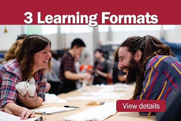 New 3 Learning Formats Starting Fall 2024