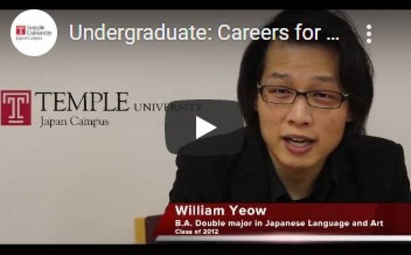 Undergraduate: Careers for TUJ Graduates