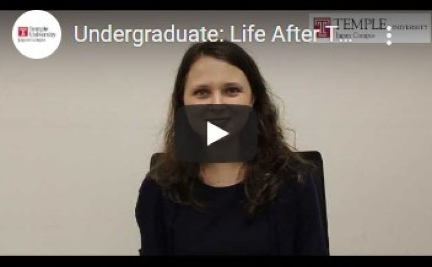 Undergraduate: Life After TUJ
