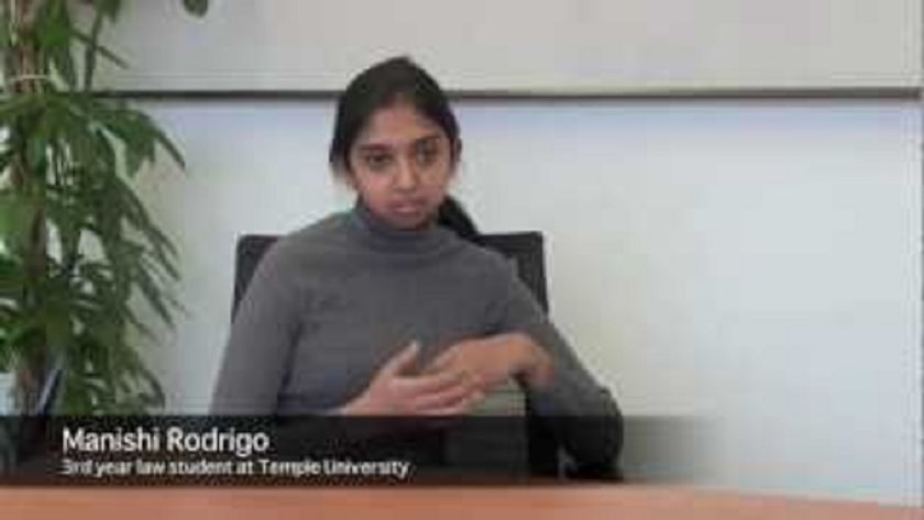 Law School: JD Study Abroad Student Interview: Manishi Rodrigo