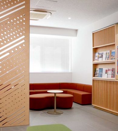 TUJ Setagaya Campus First floor: Information Center Lounge