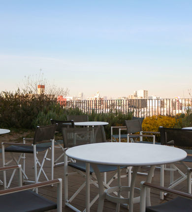 TUJ Setagaya Campus Sixth floor: Patio Study Area