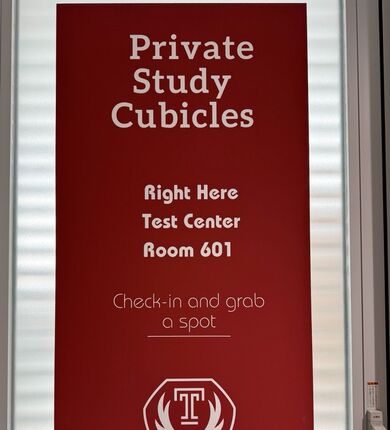 TUJ Setagaya Campus Sixth floor: Private Study Cubicles