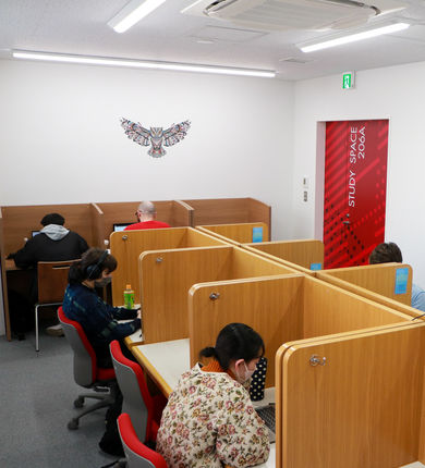 TUJ Setagaya Campus Second floor: Study Room