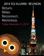 Flyer: 2014 TUJ Alumni Reunion