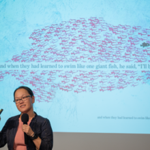 Dean Yasuko reminded us how important it is to embrace our differences inside our environment