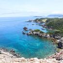 A picture of the Shikine Island coastline