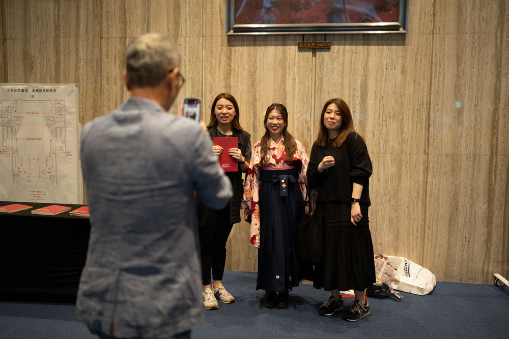 Graduates at the Main Lobby