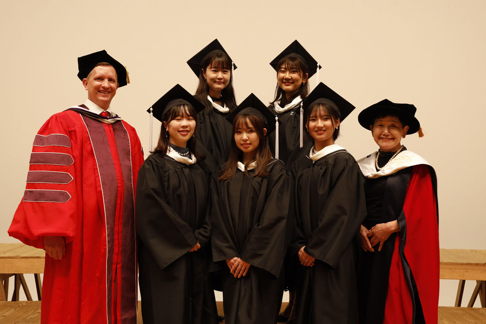 Graduates, Dean Wilson and Dean Bando