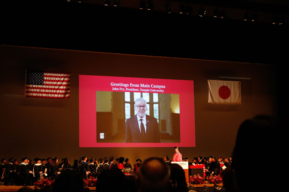 Message video from John Fry, President of Temple University