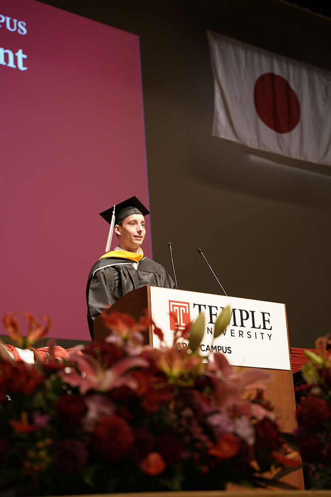 Student speaker: Leonardo D’Amato (BA)