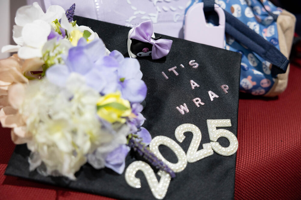 A decorated cap
