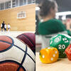 Sports (e.g. basketball) and board games