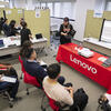 One of the scenes from last year's career fair