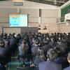 An annual international exchange event held at a high school in Minato-ku.