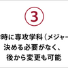 日本の大学制度との違い　その３