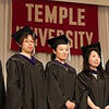 Law students attending the graduation ceremony at TUJ.