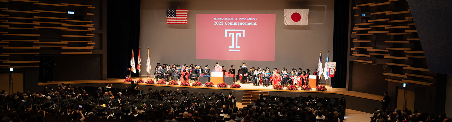 Commencement at Temple University, Japan Campus