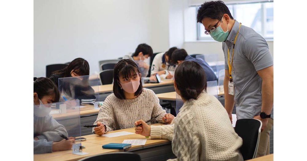 English Skill-up Course (Spring Semester) class scene