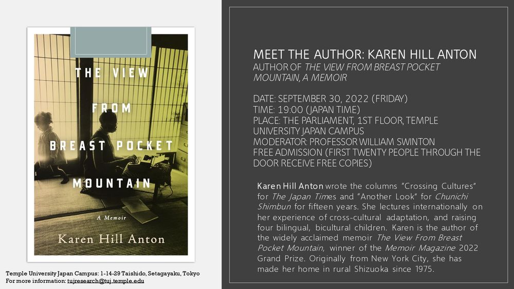 Meet the Author with Karen Hill Anton