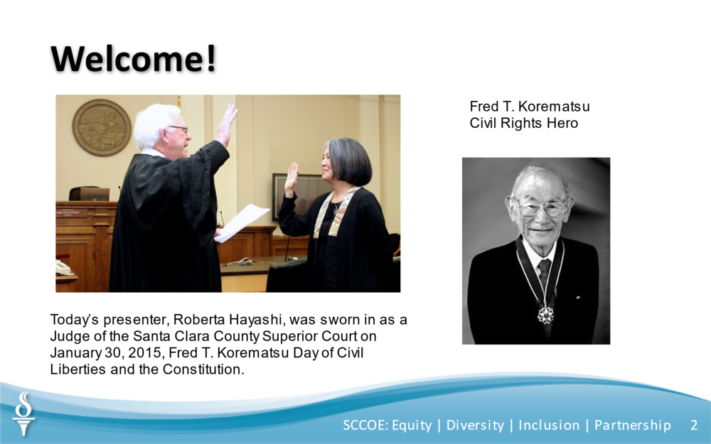 Documentary Film Showing and Talk by California Judge Roberta Hayashi