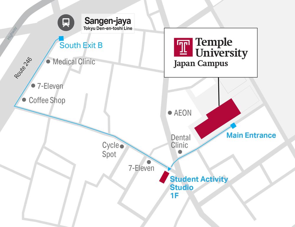 tuj-student-activity-center-map