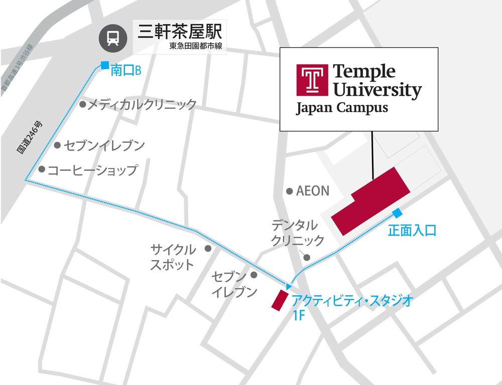 tuj-student-activity-center-map