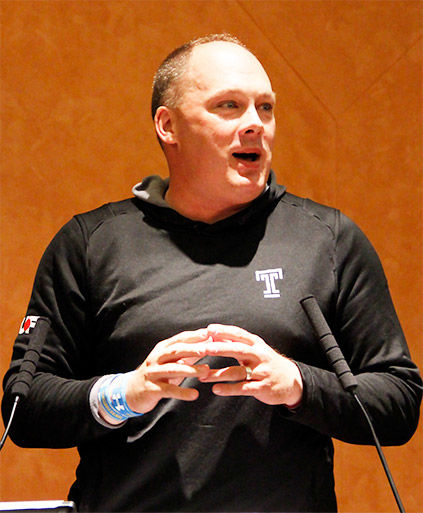 Temple Owls Head Coach Geoff Collins