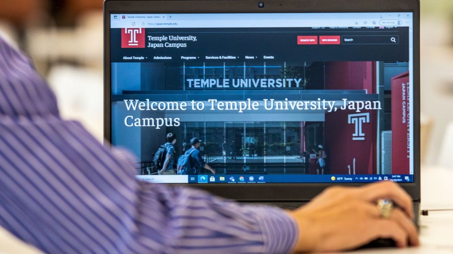 テンプル大学ジャパンキャンパス、ウェブサイトを刷新、米国本校とブランド統一、さらなるデジタルマーケティングの強化を目指す